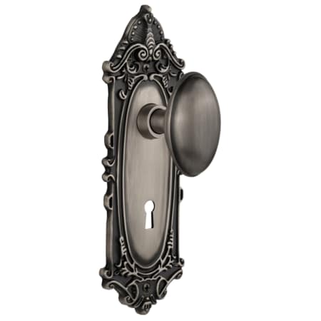 A large image of the Nostalgic Warehouse VICHOM_PRV_238_KH Antique Pewter