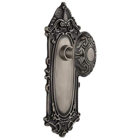 A large image of the Nostalgic Warehouse VICVIC_DP_NK Antique Pewter