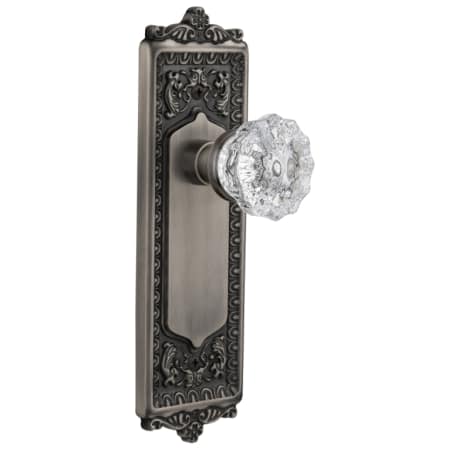 A large image of the Nostalgic Warehouse EADCRY_PSG_238_NK Antique Pewter