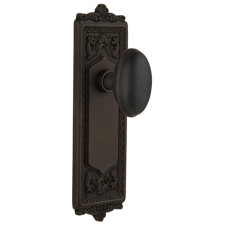 A large image of the Nostalgic Warehouse EADHOM_DP_NK Oil-Rubbed Bronze
