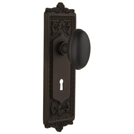 A large image of the Nostalgic Warehouse EADHOM_PSG_238_KH Oil-Rubbed Bronze