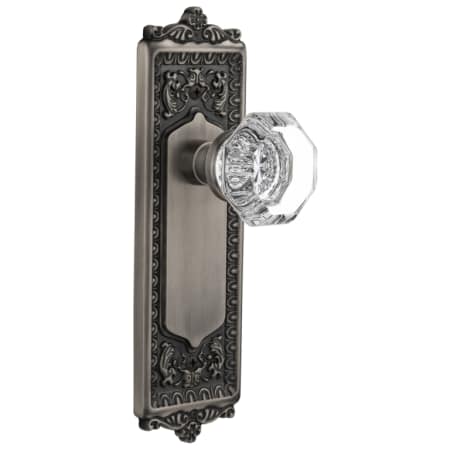 A large image of the Nostalgic Warehouse EADWAL_PRV_238_NK Antique Pewter