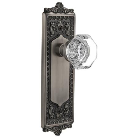 A large image of the Nostalgic Warehouse EADWAL_DP_NK Antique Pewter