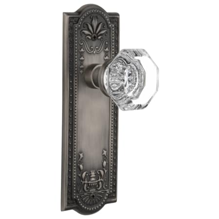 A large image of the Nostalgic Warehouse MEAWAL_PRV_238_NK Antique Pewter