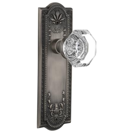 A large image of the Nostalgic Warehouse MEAWAL_PSG_238_NK Antique Pewter