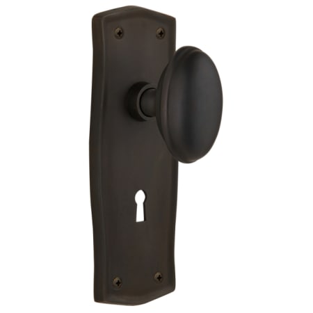 A large image of the Nostalgic Warehouse PRAHOM_PRV_238_KH Oil-Rubbed Bronze