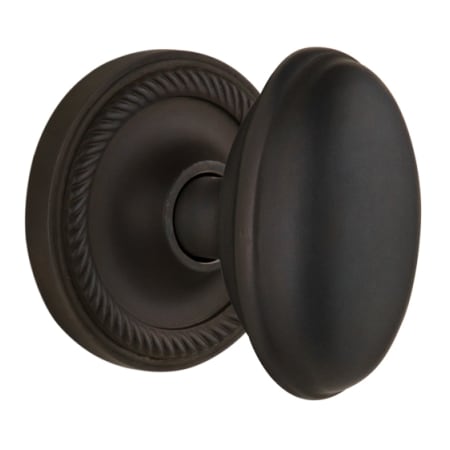 A large image of the Nostalgic Warehouse ROPHOM_DP_NK Oil-Rubbed Bronze