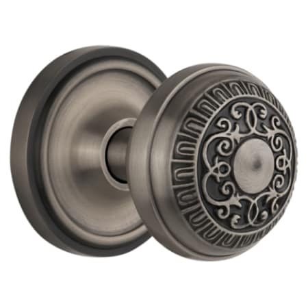 A large image of the Nostalgic Warehouse CLAEAD_DP_NK Antique Pewter