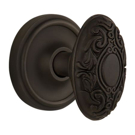 A large image of the Nostalgic Warehouse CLAVIC_DP_NK Oil-Rubbed Bronze