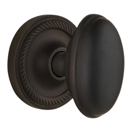 A large image of the Nostalgic Warehouse ROPHOM_MRT_214_KH Oil-Rubbed Bronze