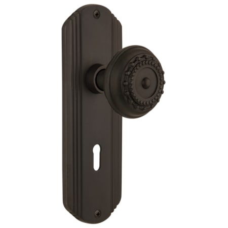 A large image of the Nostalgic Warehouse DECMEA_PRV_238_KH Oil-Rubbed Bronze