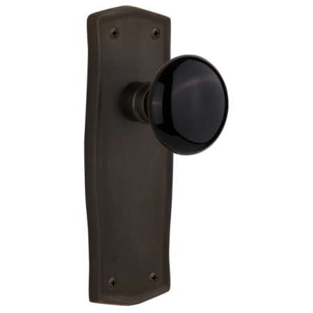 A large image of the Nostalgic Warehouse PRABLK_PSG_238_NK Oil-Rubbed Bronze