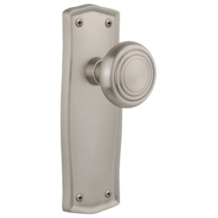 A large image of the Nostalgic Warehouse PRADEC_PRV_238_NK Satin Nickel