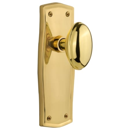 A large image of the Nostalgic Warehouse PRAHOM_DP_NK Polished Brass