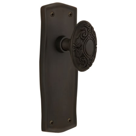 A large image of the Nostalgic Warehouse PRAVIC_DP_NK Oil-Rubbed Bronze