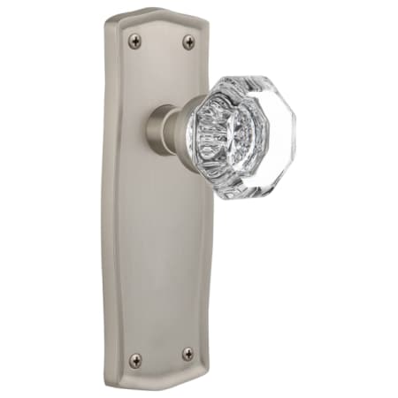 A large image of the Nostalgic Warehouse PRAWAL_SD_NK Satin Nickel