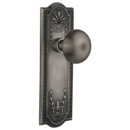 A large image of the Nostalgic Warehouse MEANYK_DP_NK Antique Pewter