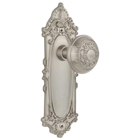 A large image of the Nostalgic Warehouse VICEAD_DP_NK Satin Nickel