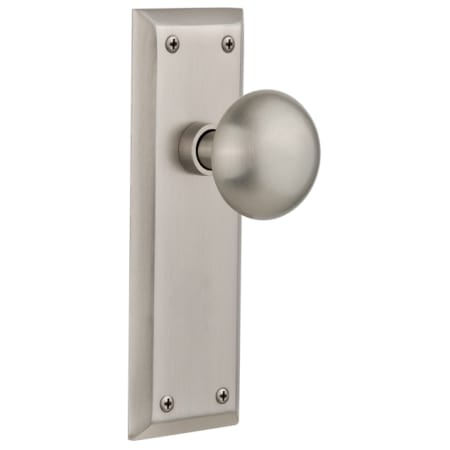 A large image of the Nostalgic Warehouse NYKNYK_PSG_234_NK Satin Nickel