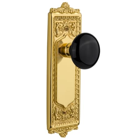 A large image of the Nostalgic Warehouse EADBLK_PSG_238_NK Polished Brass