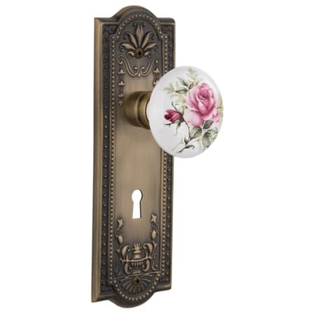 A large image of the Nostalgic Warehouse MEAROS_PSG_238_KH Antique Brass