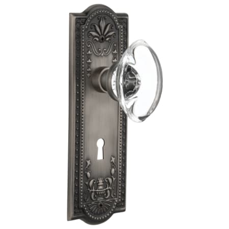 A large image of the Nostalgic Warehouse MEAOCC_PSG_234_KH Antique Pewter