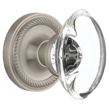 A large image of the Nostalgic Warehouse ROPOCC_DP_NK Satin Nickel