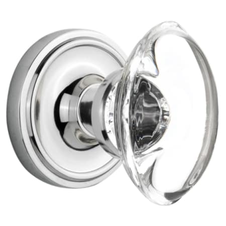 A large image of the Nostalgic Warehouse CLAOCC_PRV_238_NK Bright Chrome