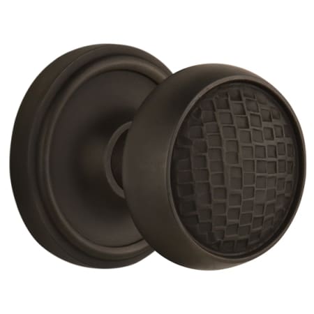 A large image of the Nostalgic Warehouse CLACRA_PRV_234_NK Oil-Rubbed Bronze