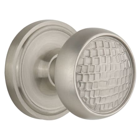 A large image of the Nostalgic Warehouse CLACRA_PRV_234_NK Satin Nickel