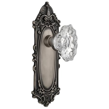 A large image of the Nostalgic Warehouse VICCHA_DP_NK Antique Pewter