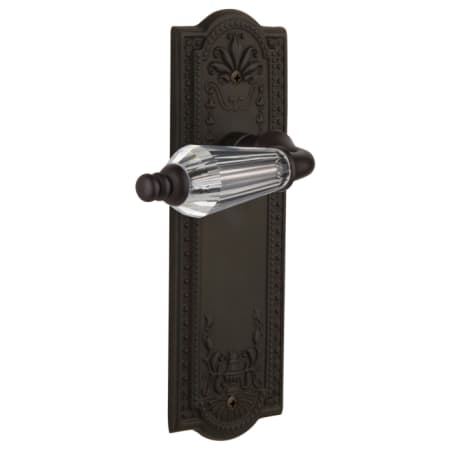 A large image of the Nostalgic Warehouse MEAPRL_PRV_238_NK Oil-Rubbed Bronze
