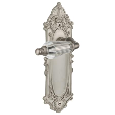 A large image of the Nostalgic Warehouse VICPRL_PRV_238_NK Satin Nickel