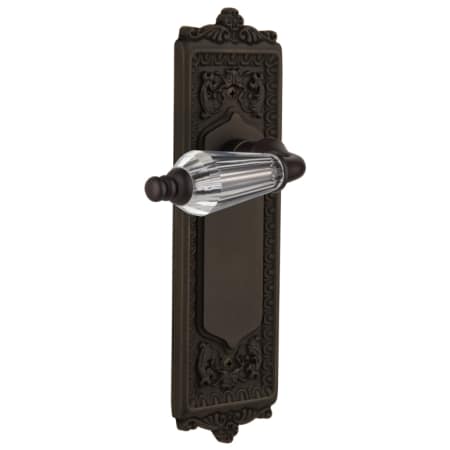 A large image of the Nostalgic Warehouse EADPRL_PRV_234_NK Oil-Rubbed Bronze