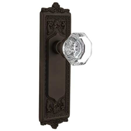 A large image of the Nostalgic Warehouse EADWAL_PRV_234_NK Oil-Rubbed Bronze