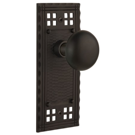 A large image of the Nostalgic Warehouse CRANYK_PSG_238_NK Oil-Rubbed Bronze