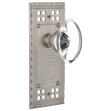 A large image of the Nostalgic Warehouse CRAOCC_DP_NK Satin Nickel