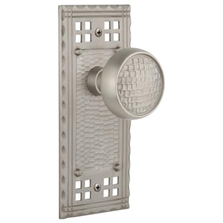 A large image of the Nostalgic Warehouse CRACRA_DP_NK Satin Nickel