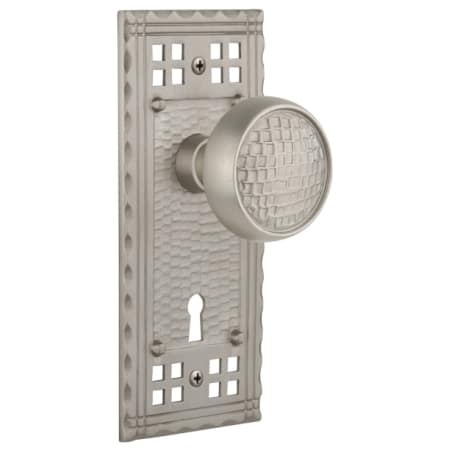 A large image of the Nostalgic Warehouse CRACRA_PRV_238_KH Satin Nickel