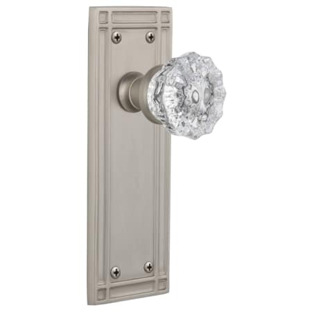 A large image of the Nostalgic Warehouse MISCRY_PSG_238_NK Satin Nickel