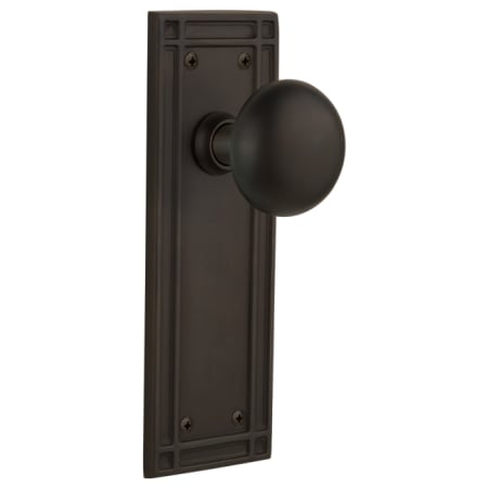 A large image of the Nostalgic Warehouse MISNYK_PSG_238_NK Oil-Rubbed Bronze