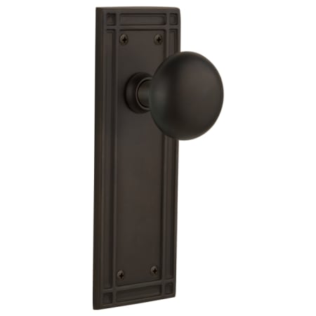 A large image of the Nostalgic Warehouse MISNYK_DP_NK Oil-Rubbed Bronze