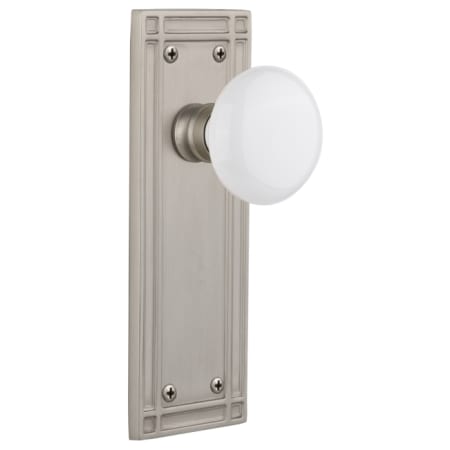 A large image of the Nostalgic Warehouse MISWHI_DP_NK Satin Nickel