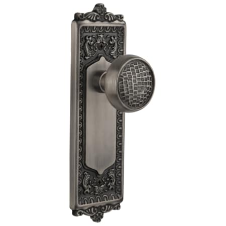 A large image of the Nostalgic Warehouse EADCRA_PSG_238_NK Antique Pewter