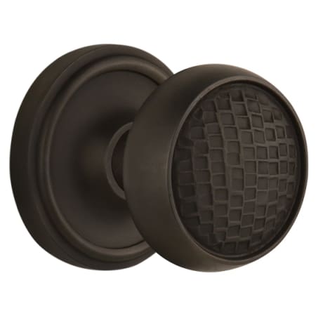 A large image of the Nostalgic Warehouse CLACRA_PRV_238_NK Oil-Rubbed Bronze