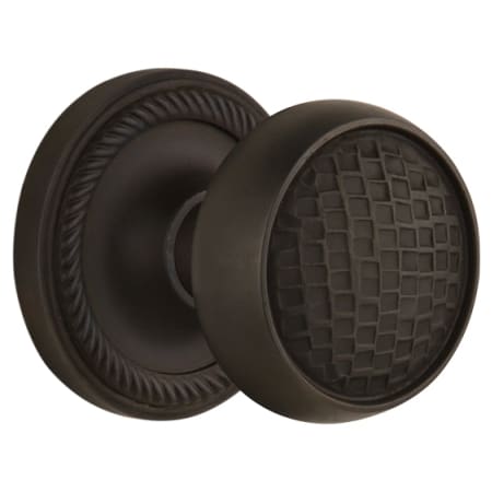 A large image of the Nostalgic Warehouse ROPCRA_PRV_238_NK Oil-Rubbed Bronze
