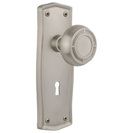 A large image of the Nostalgic Warehouse PRAMIS_PRV_238_KH Satin Nickel