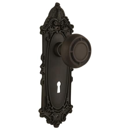 A large image of the Nostalgic Warehouse VICMIS_PRV_238_KH Oil-Rubbed Bronze