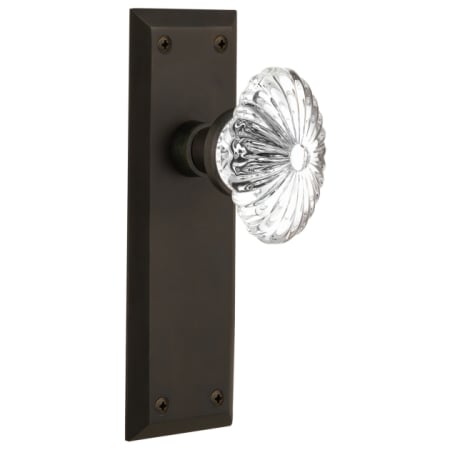 A large image of the Nostalgic Warehouse NYKOFC_PRV_234_NK Oil-Rubbed Bronze