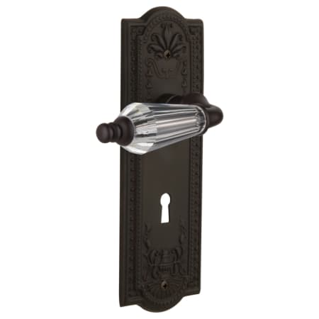 A large image of the Nostalgic Warehouse MEAPRL_PRV_234_KH Oil-Rubbed Bronze